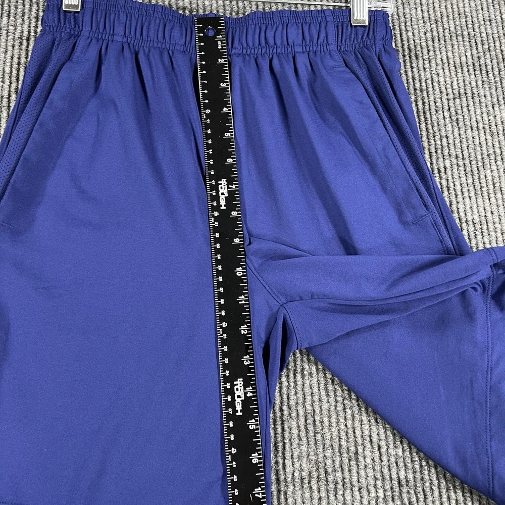Under Armour Shorts Mens Small Purple Drawstring Athletic Pockets Gym